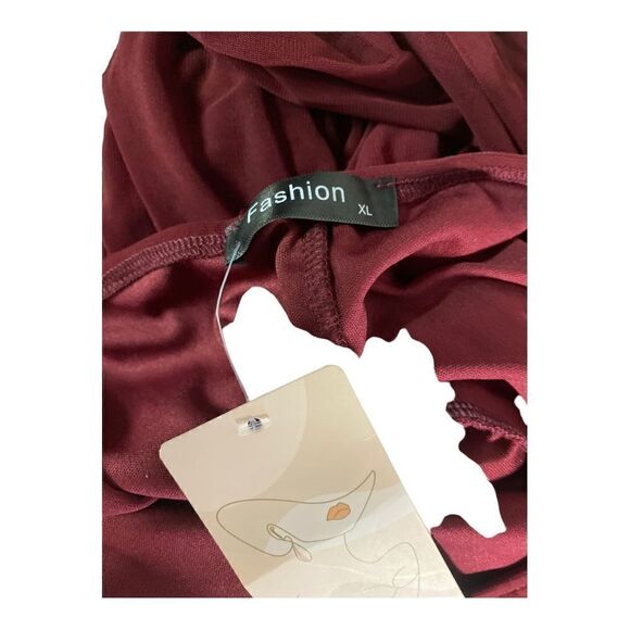 #113 FASHION Square Neck Ruched Dress - Picture 6 of 6